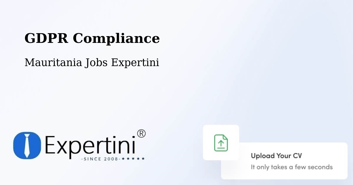 EU GDPR Compliance Statement – Mauritania - Mauritania Jobs Expertini