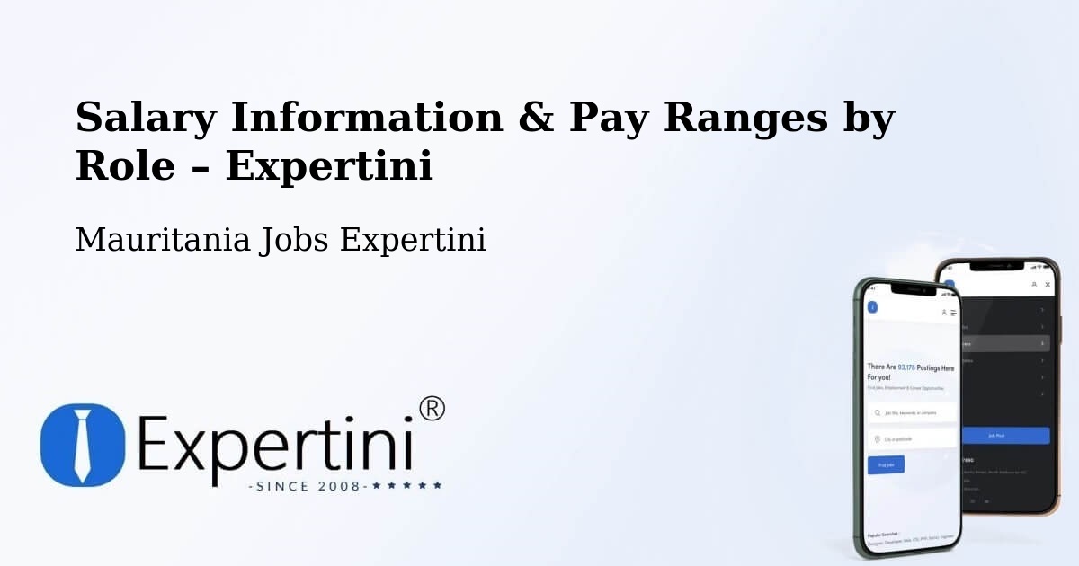 Salary Information & Pay Ranges – Mauritania - Mauritania Jobs Expertini