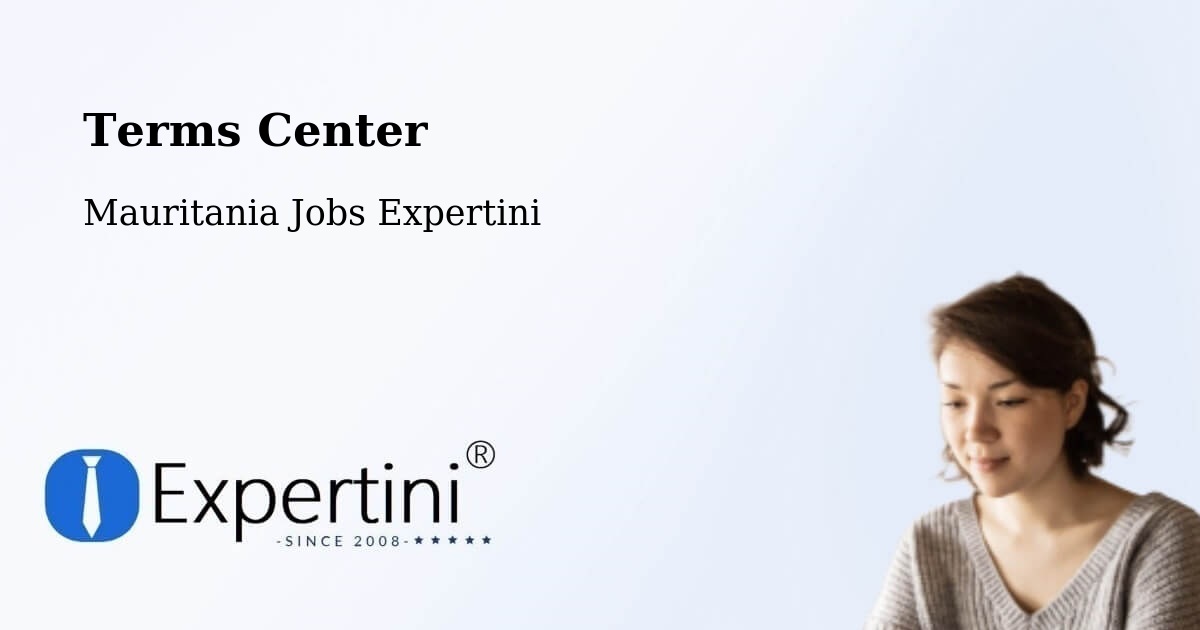 Terms of Service – Mauritania - Mauritania Jobs Expertini